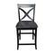 International Concepts Cosmo Counter Height Stool, 24" Seat Height, Coal S75-142 - alternate 9